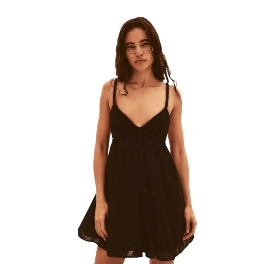 2for$24 ZARA Women's Black Playsuit Romper